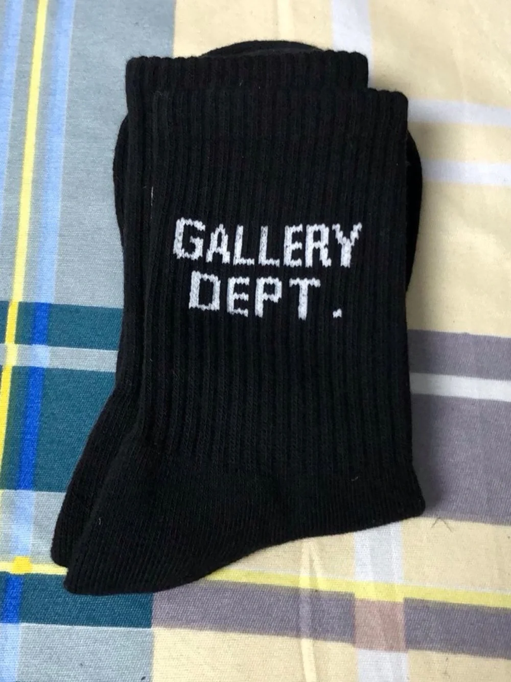 🌹Gallery Dept Men’s Crew Socks – Black